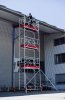 Rusztowanie jezdne Krause STABILO 10      2,5 x 0,75 m, wys.rob. 8,40 m  772060P